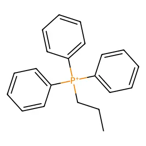 Triphenylpropylphosphonium structure