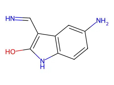3-Aminomethylen-5-aminooxindole structure
