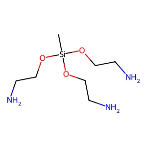Ethanamine, 2,2',2''-((methylsilylidyne)tris(oxy)tris- structure