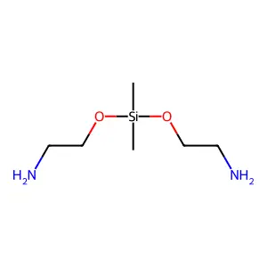 Ethylamine, 2,2'-((dimethylsilylene)dioxy)bis- structure
