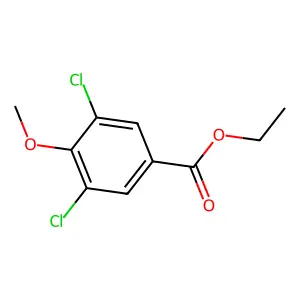 Ethyl 3,5-dichloro-4-methoxybenzoate structure