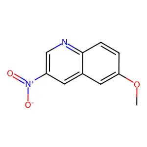 6-Methoxy-3-nitroquinoline structure