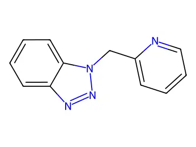 1-(2-Pyridylmethyl)-1h-benzotriazole structure