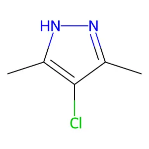 4-chloro-3,5-dimethyl-1H-pyrazole structure