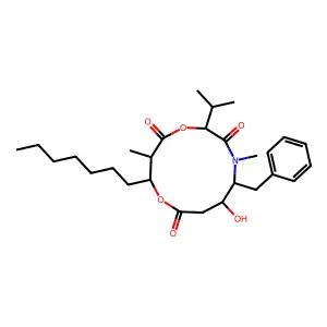 Hapalosin structure