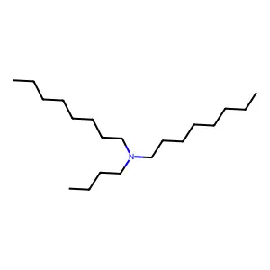 N-Butyldioctylamine structure