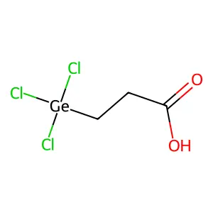 3-(Trichlorogermyl)propanoic acid structure