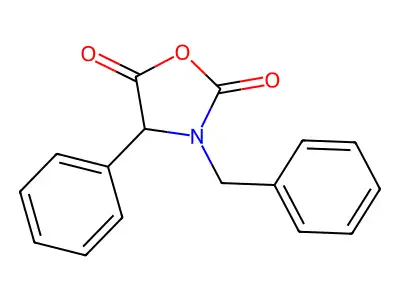 3-Benzyl-4-phenyl-2,5-oxazolidinedione structure