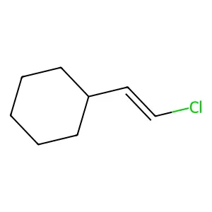 2-Chloroethenylcyclohexane structure