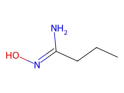 N-Hydroxybutyramidine structure
