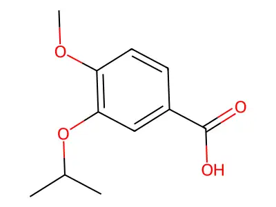 3-Isopropoxy-4-methoxybenzoic acid structure