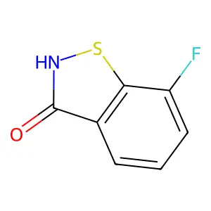 7-Fluoro-1,2-benzothiazol-3-one structure