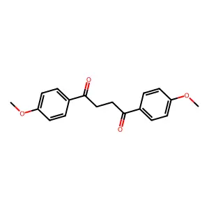 1,4-Bis(4-methoxyphenyl)-1,4-butanedione structure