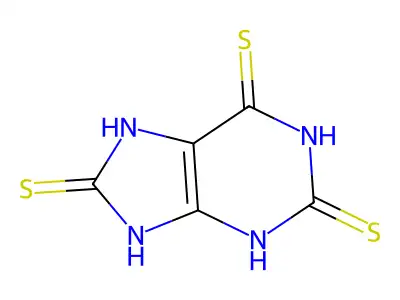 7,9-Dihydro-1H-purine-2,6,8(3H)-trithione structure