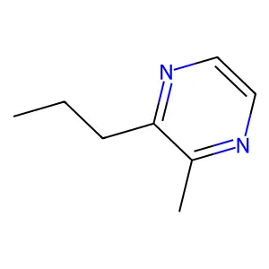 2-Methyl-3-propylpyrazine structure