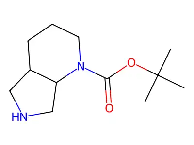 (4aS,7aS)-tert-Butyl octahydro-1H-pyrrolo[3,4-b]pyridine-1-carboxylate structure