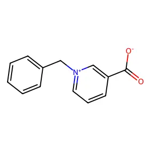 pyridinium, 3-carboxy-1-(phenylmethyl)-, inner salt structure