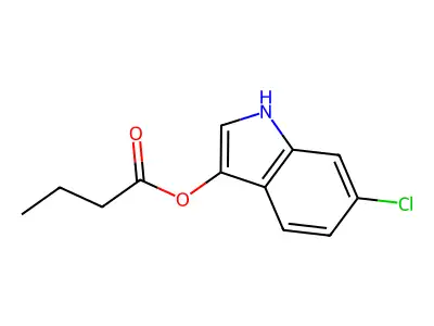 6-Chloro-3-indoxyl butyrate structure