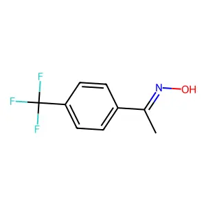1-[4-(Trifluoromethyl)phenyl]ethanone oxime structure