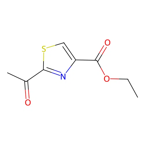 Ethyl 2-acetyl-1,3-thiazole-4-carboxylate structure