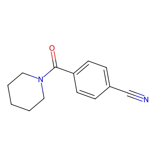 4-(Piperidine-1-carbonyl)benzonitrile structure