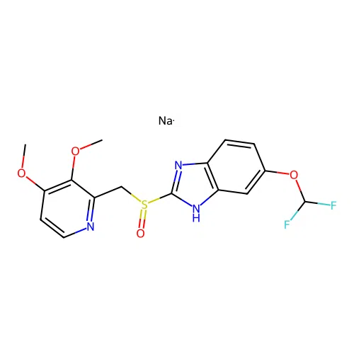 Pantoprazole Sodium structure