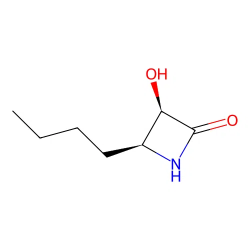 (3R,4S)-4-butyl-3-hydroxyazetidin-2-one structure