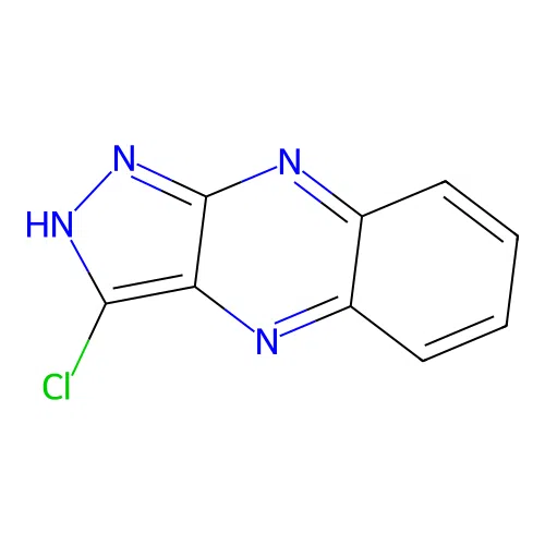 3-Chloro-1H-pyrazolo[3,4-b]quinoxaline structure