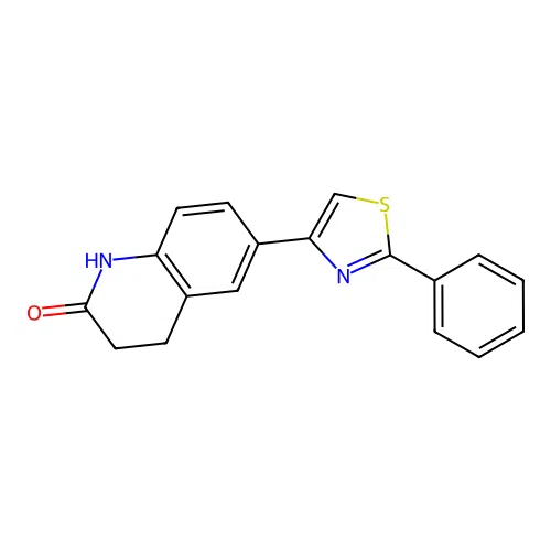 6-(2-Phenyl-1,3-thiazol-4-yl)-1,2,3,4-tetrahydroquinolin-2-one structure