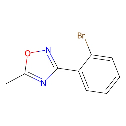 3-(2-Bromophenyl)-5-methyl-1,2,4-oxadiazole structure