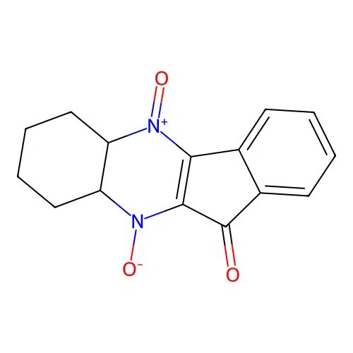 5a,6,7,8,9,9a-hexahydro-11H-indeno[1,2-b]quinoxalin-11-one 5,10-dioxide structure