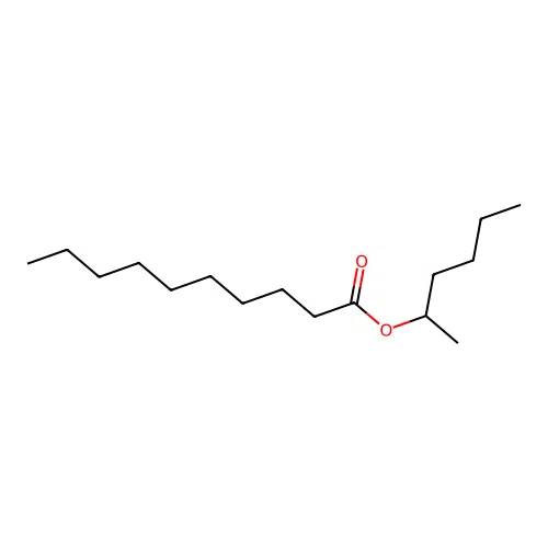 (-)-2-Hexanol decanoate structure