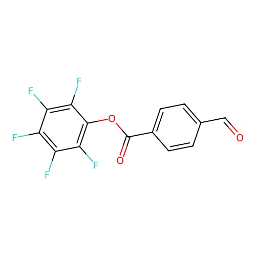 Pentafluorophenyl 4-formylbenzoate structure