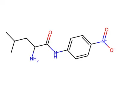 1-Leucine-4-nitroanilide structure