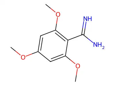 2,4,6-Trimethoxy-benzamidine structure