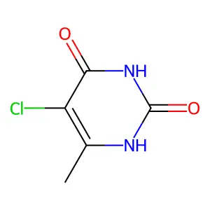 2,4(1H,3H)-Pyrimidinedione, 5-chloro-6-methyl- structure
