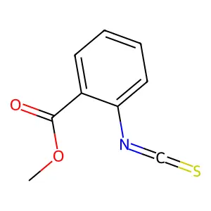 Benzoic acid, 2-isothiocyanato-, methyl ester structure