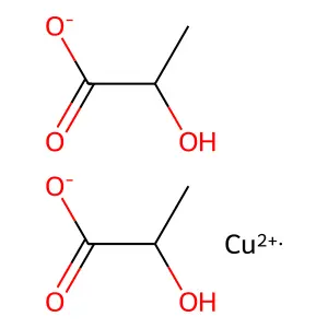 Cupric lactate structure