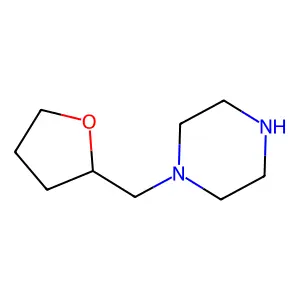 (S)-1-((tetrahydrofuran-2-yl)methyl)piperazine structure