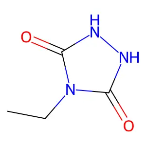 4-Ethyl-1,2,4-triazolidine-3,5-dione structure