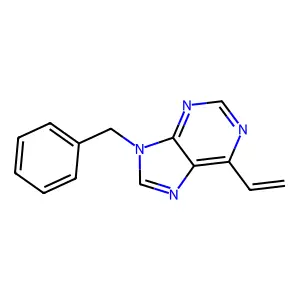 9H-Purine, 6-ethenyl-9-(phenylmethyl)- structure