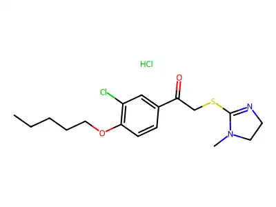 2-(1-methylhydrazino)pyrazine structure