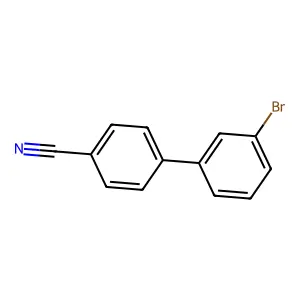 3'-Bromo[1,1'-biphenyl]-4-carbonitrile structure