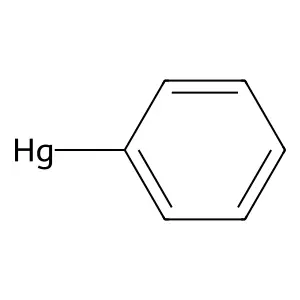 Phenylmercury structure