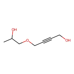 2-Butyn-1-ol, 4-(2-hydroxypropoxy)- structure