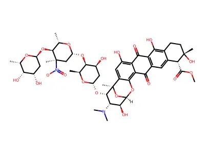 Cororubicin structure