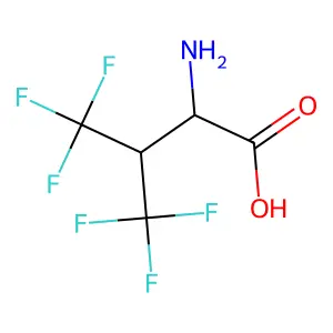 4,4,4,4',4',4'-Hexafluorovaline structure