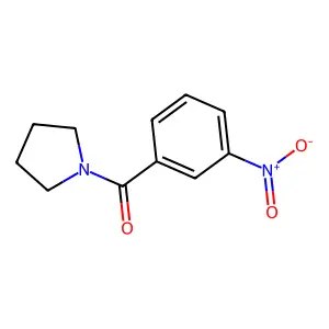 1-(3-Nitrobenzoyl)pyrrolidine structure