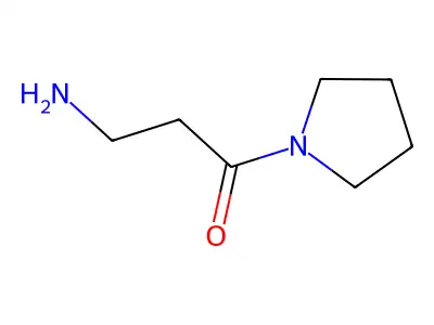 3-Amino-1-(pyrrolidin-1-yl)propan-1-one structure