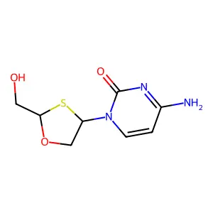 Apricitabine, (+)- structure